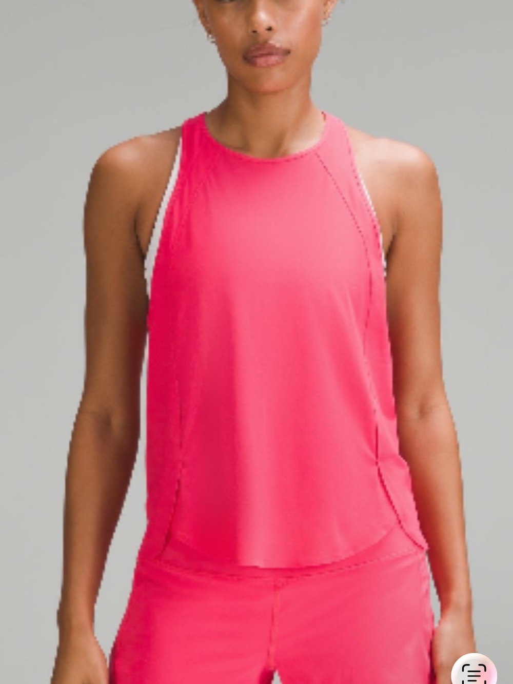 lululemon athletica Bright Pink Tank Top